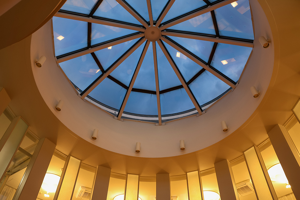Looking above from East Parliament